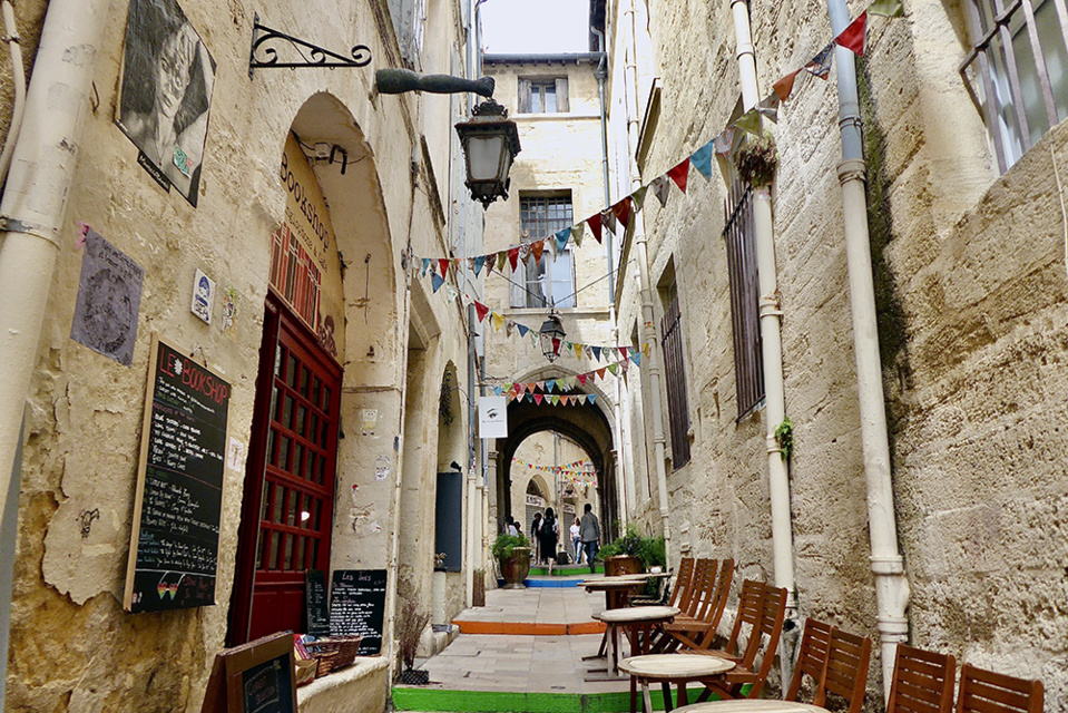 Le labyrinthe des ruelles de l'Ecusson © Catherine Gary