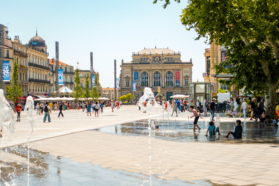 Place de la Comédie © OT Montpellier-Bruno Martinez