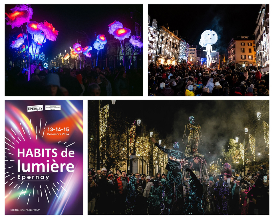 Les Habits de Lumière, trois jours de festivités, les 13,14 et 15 décembre à Epernay @ Nicolas Castermans, Sylvain Coïc - VIlle d'Epernay.