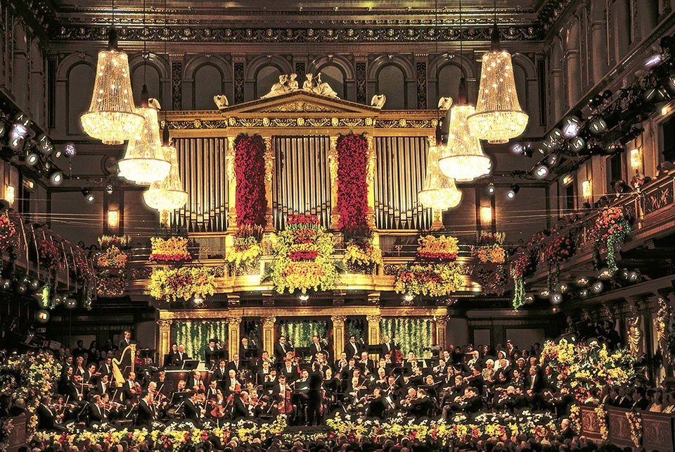 Direction la salle dorée du Musikverein, siège de la Société philarmonique de Vienne © Wien Tourismus, Sebastian Burziwal.