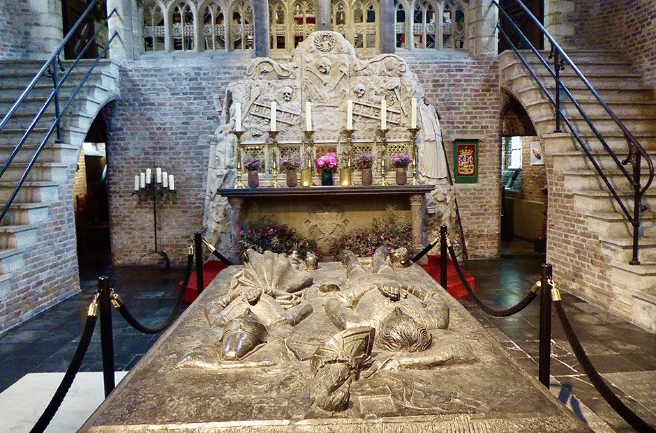 Chapelle de Jérusalem dans l’ancien hôtel particulier Gruuthuse © Catherine Gary