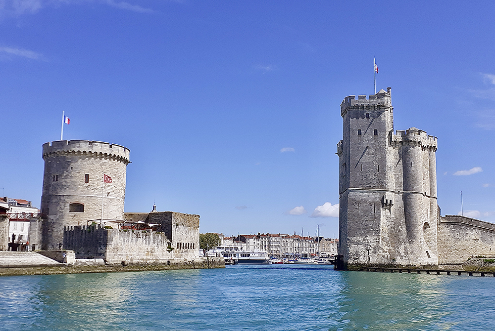 Les deux tours, emblèmes de La Rochelle © Catherine Gary