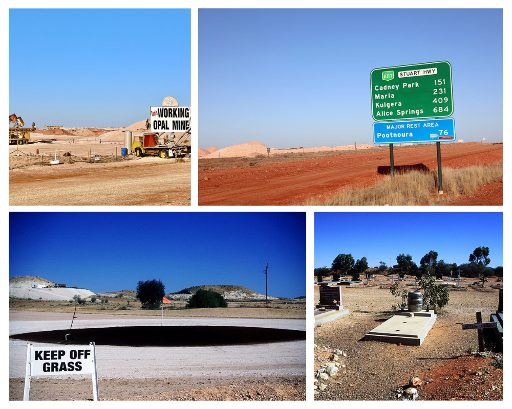 70 à 90 % de la production mondiale totale d'opale se fait à Coober Pedy@ Patrick Cros