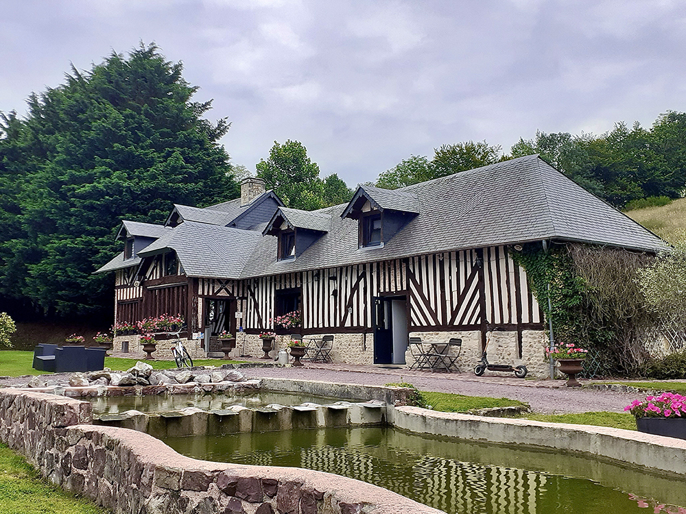 La maison principale de l'hôtel de Geffosses © Catherine Gary.