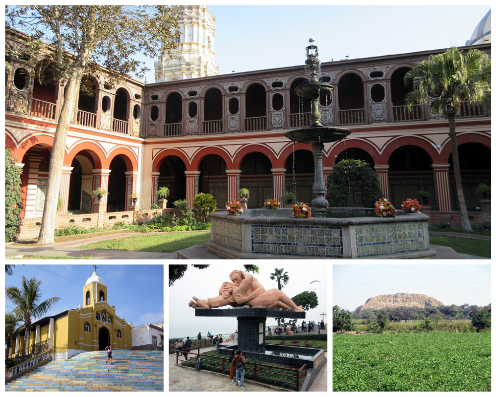 Lima, couvent Santo Domingo, Miraflores Parc de l'amour, Tucume Vallée des Pyramides  @ Claude Vautrin