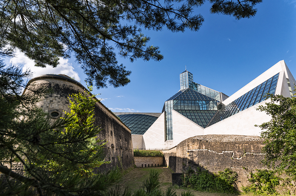 Le Mudam au quartier Kirchberg © LFT-Thomas Linkel