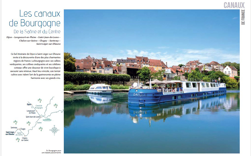 Depuis l’eau, avec un autre regard, le lecteur découvrira des régions françaises © Editions Ouest-France.